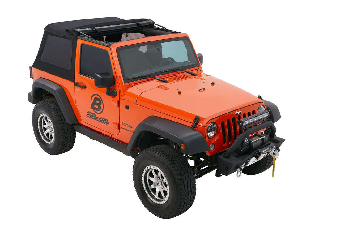 Bestop Trektop NX Glide Convertible Soft Top Black Twill