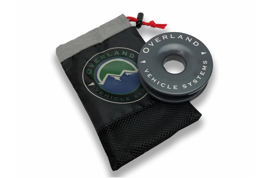 Overland Vehicle Systems Soft Shackle & Recovery Ring Combo Pack