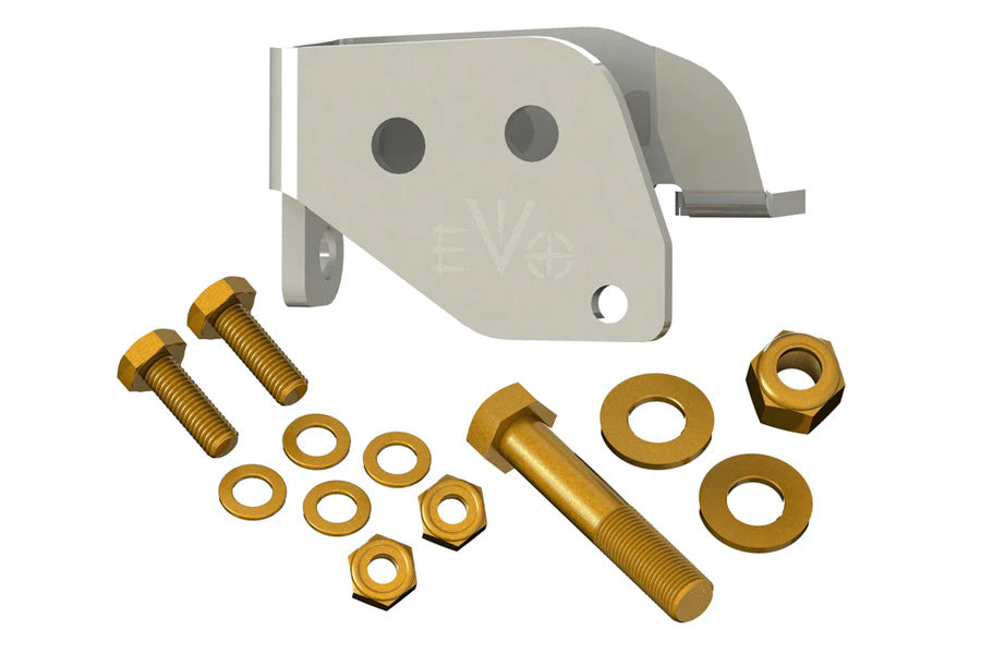 EVO Manufacturing Track Bar Steering Correction Bracket Kit - Front