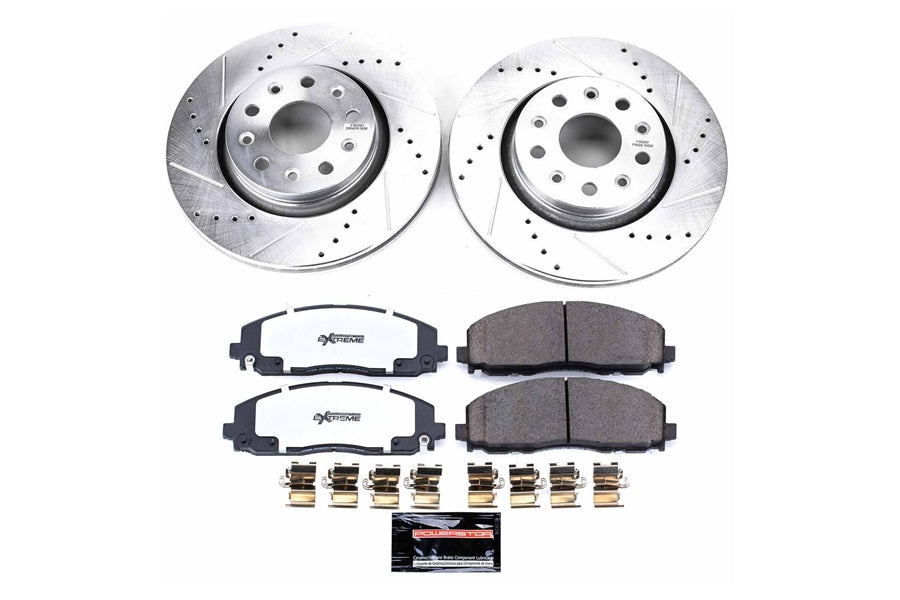 Power Stop Z36 Truck and Tow Front and Rear Brake Kit