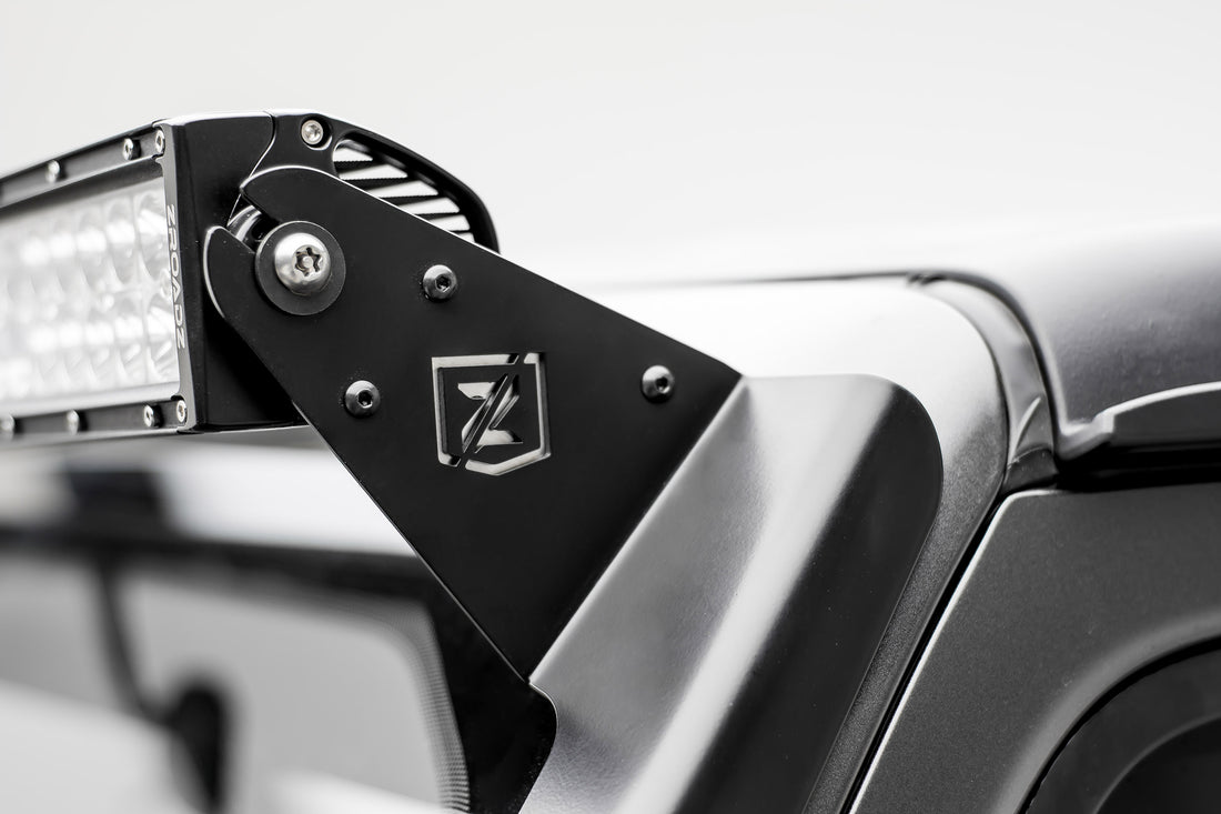 ZROADZ 52in LED Light Bar and 2 - 3in Cube LED Lights and Mounts