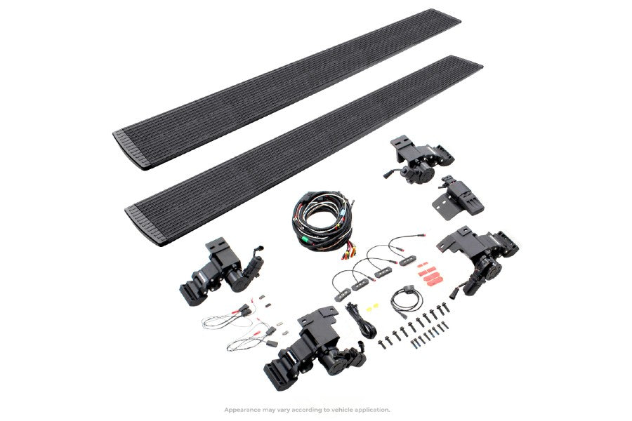 Go Rhino E-Board E1 Electric Running Board Kit, Bedliner Coating
