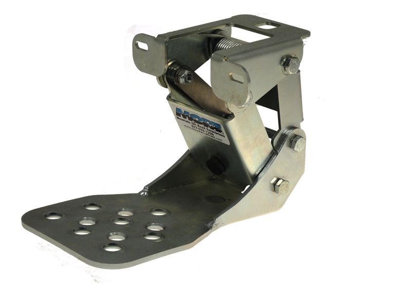 M.O.R.E. Hide-A-Step Rear Silver