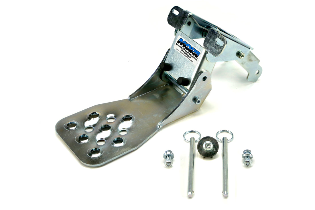 M.O.R.E. Hide-A-Step Rear Silver