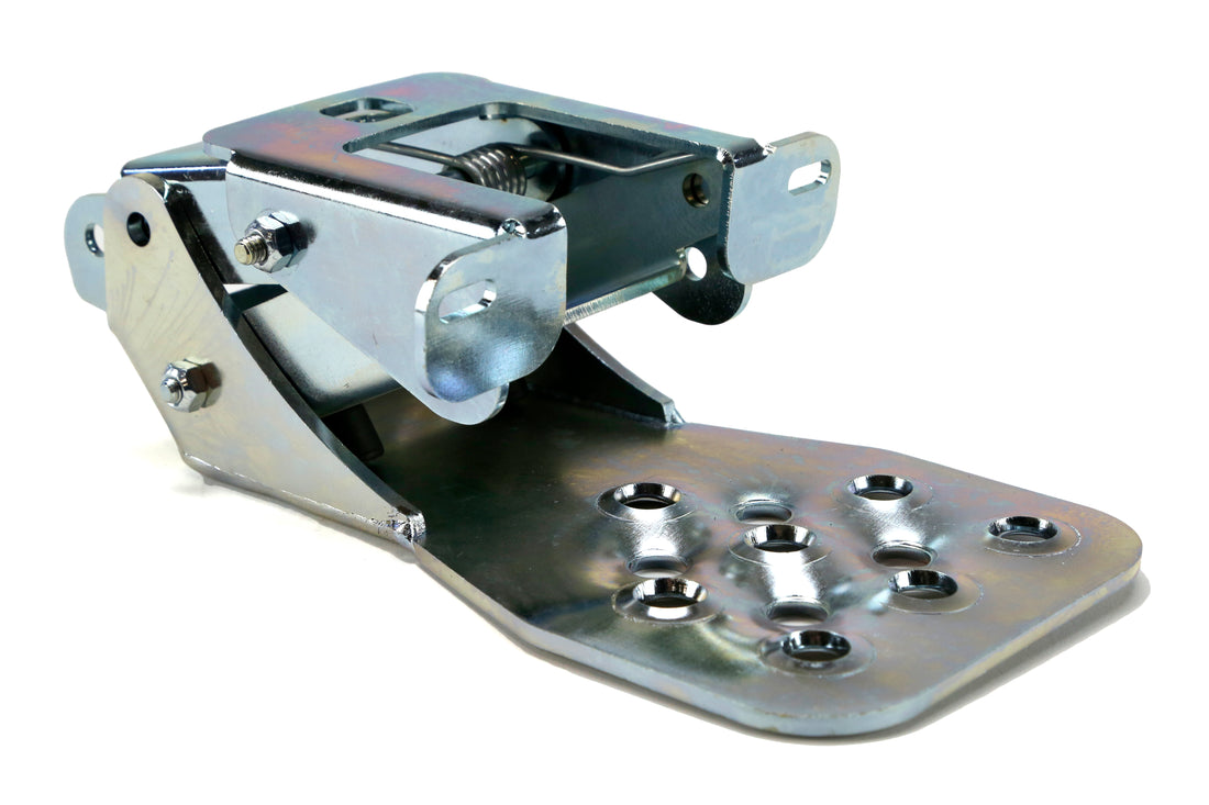 M.O.R.E. Hide-A-Step Rear Silver