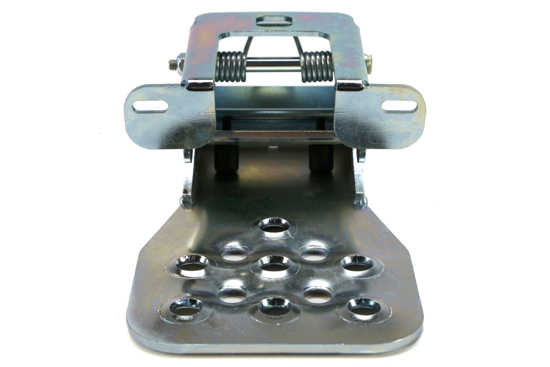 M.O.R.E. Hide-A-Step Rear Silver