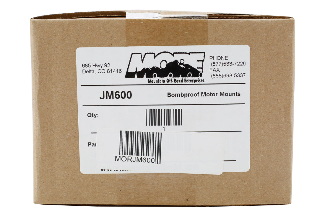 M.O.R.E. Bomb Proof Motor Mount Kit