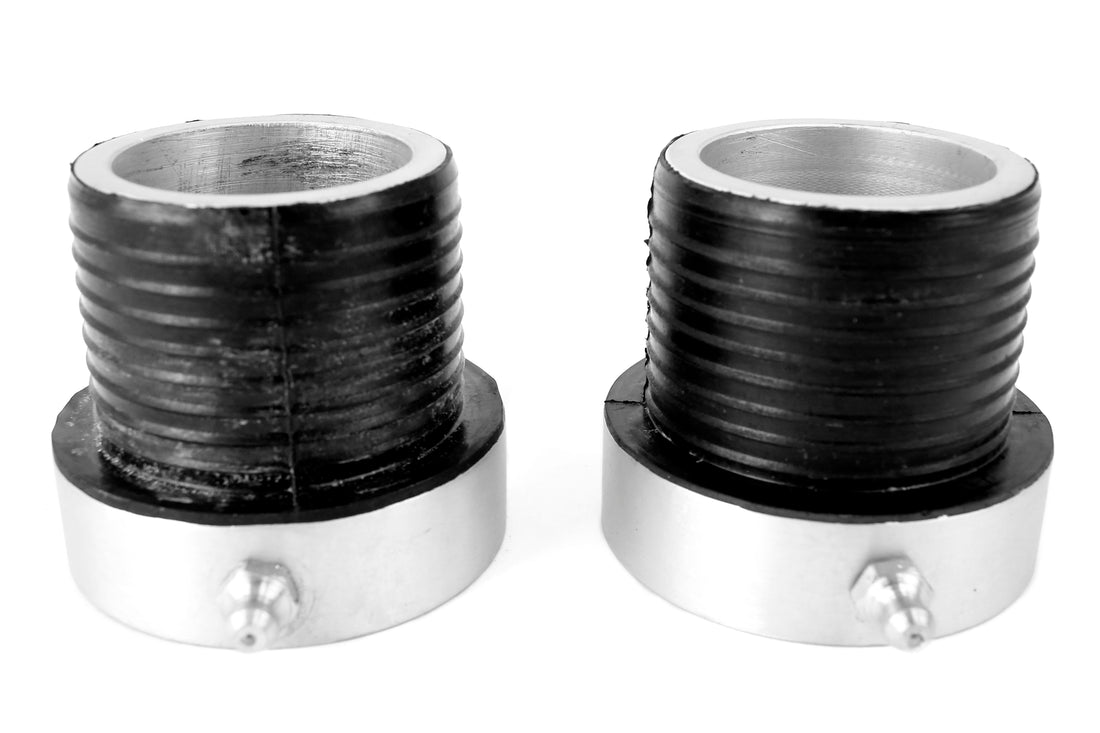 Ten Factory Dana 30/44 Axle Tube Seals Front 30 Spline Silver