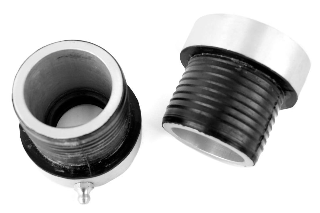 Ten Factory Dana 30/44 Axle Tube Seals Front 30 Spline Silver