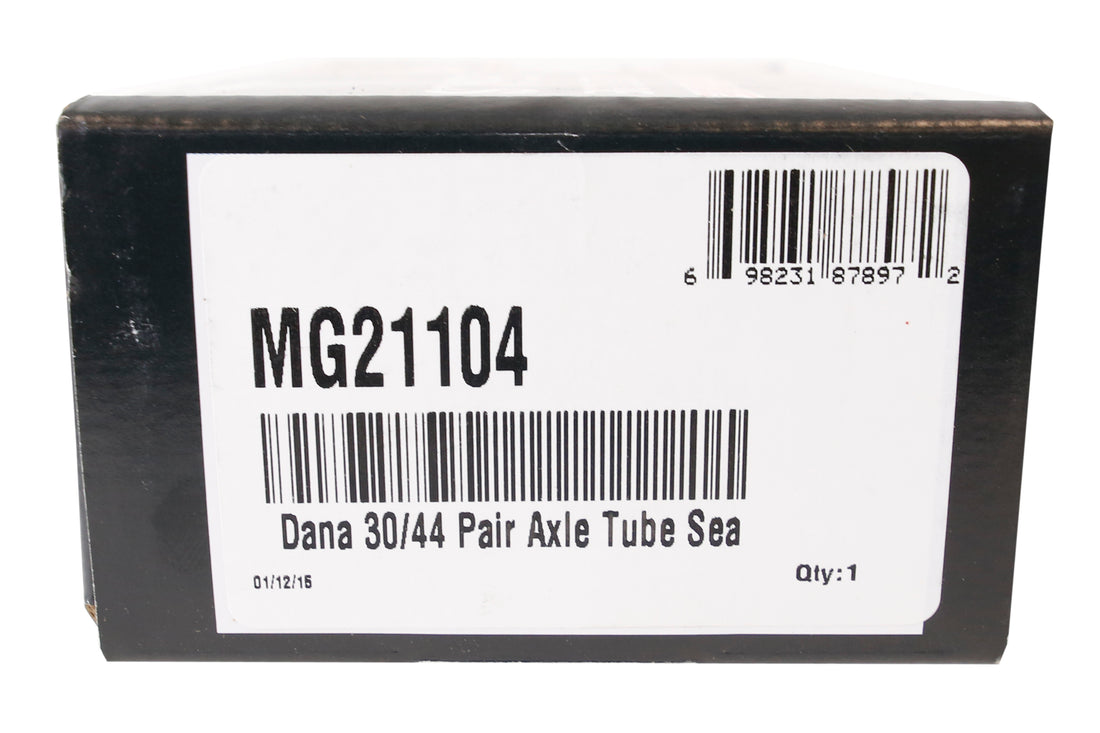 Ten Factory Dana 30/44 Axle Tube Seals Front 30 Spline Silver