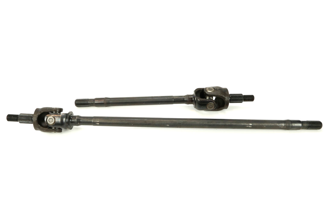Ten Factory Non Rubicon Dana 30/44 Front and Rear Chromoly Axle Kit w/Pressed Bearings
