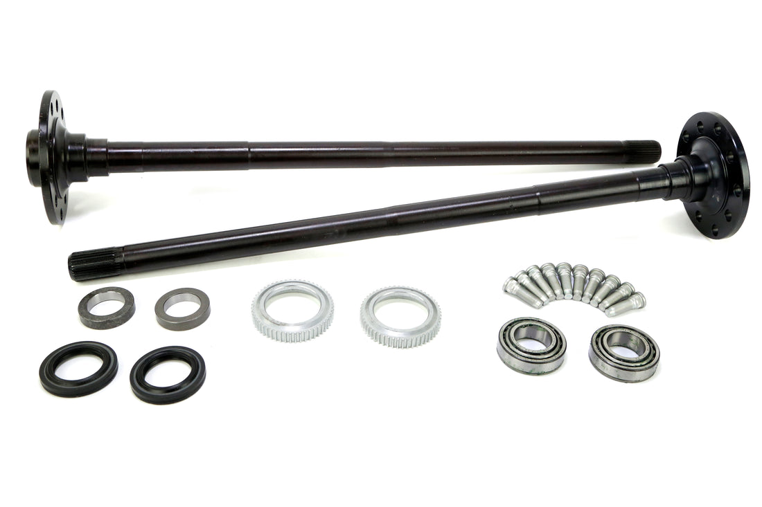 Ten Factory Dana 44 Non-Rubicon Rear Chromoly Axle Kit 30 Spline With Pressed bearings