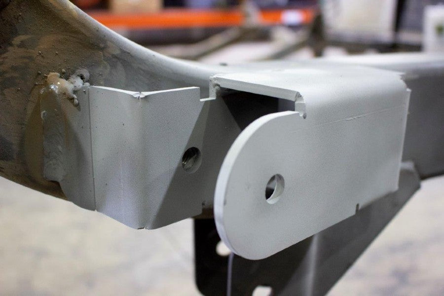 Rust Buster Rear Upper Trailing Arm Mount, Left
