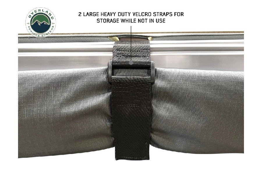 Overland Vehicle Systems Nomadic LT 270 Awning/Wall 1,2 and Mounting Brackets - Driverside