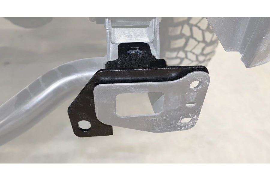 LOD Rear Bumper Frame Tie-In Brackets, Pair - Black