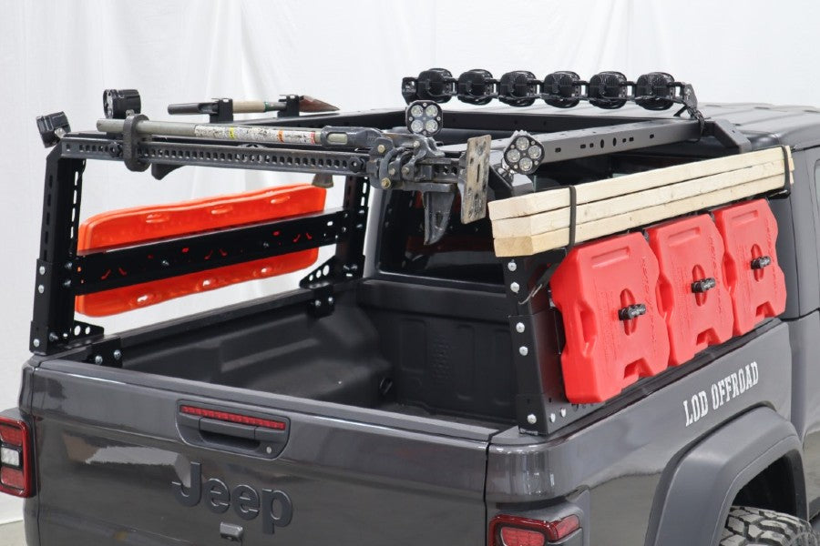 LOD Black Ops Bed Rack - Black