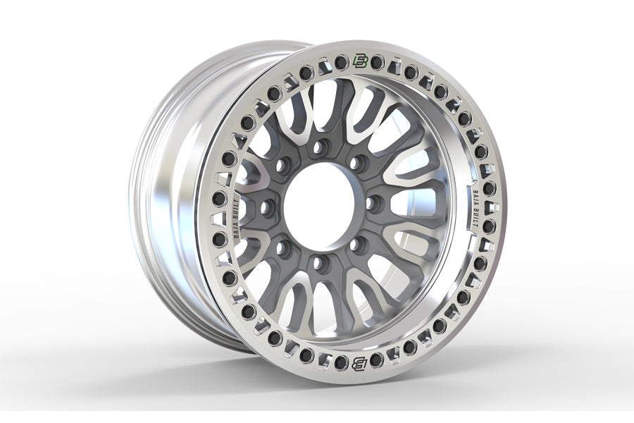 BAJA BUILT RENEGADE CAST BEADLOCK WHEEL, 17X9 8X6.5 -38MM - MACHINED
