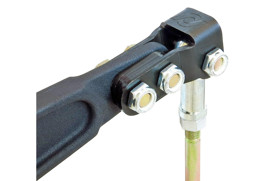 RockJock Antirock Heavy Rear Sway Bar Kit (Forged Arms, 1.125in Bar)