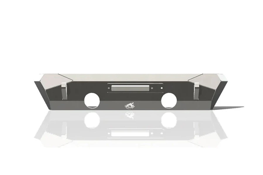 Crawltek Pyro Stubby Front Bumper - Black