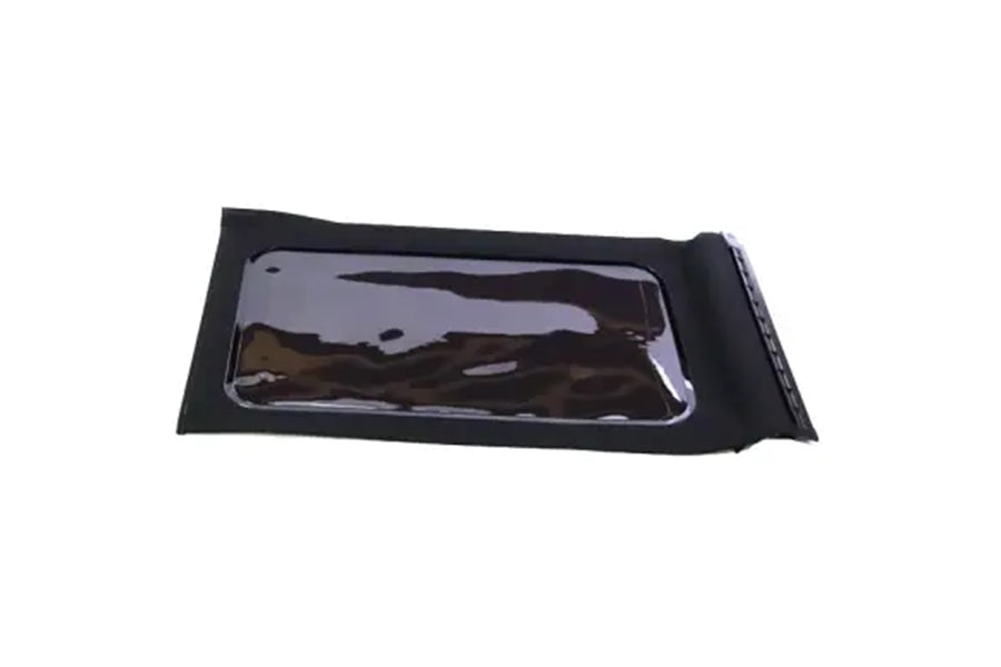Mopar Tinted Soft Top Window, Driver Side - Black Twill