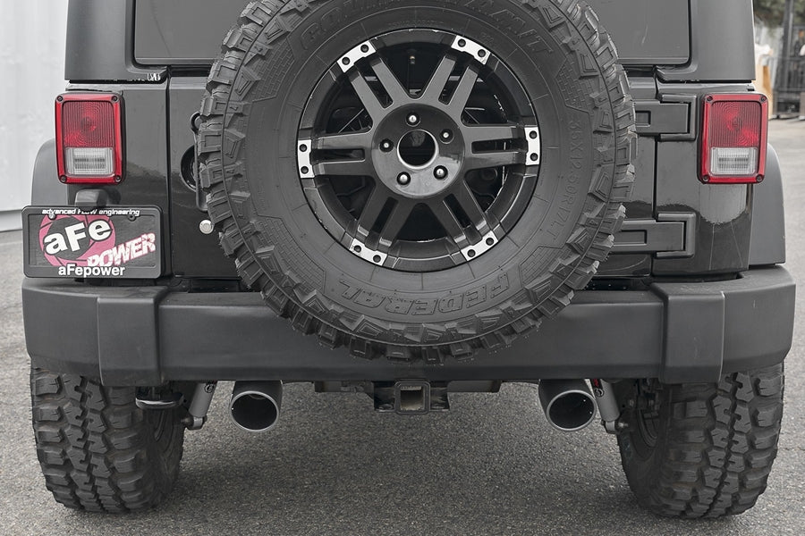 aFe POWER Rebel Series 2.5in Axle-Back Exhaust System