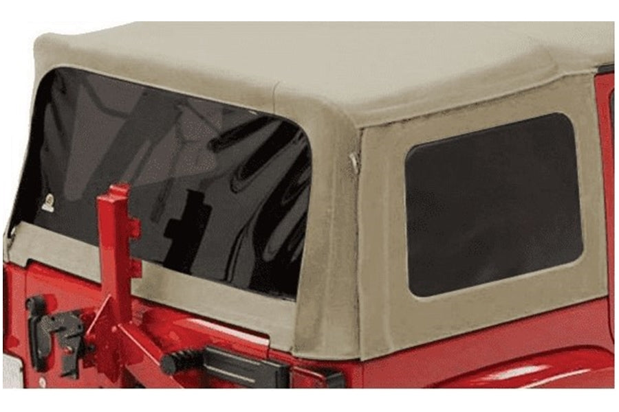 Bestop Pebble Beige Supertop NX/Replace-A-Top Replacement Soft Top Tinted Window Kit