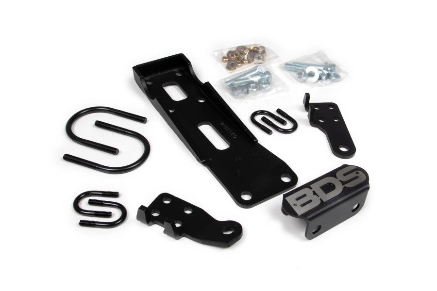 BDS Suspension Dual Steering Stabilizer Mounting Kit