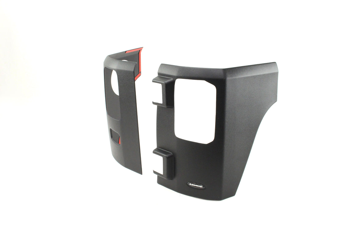 Bushwacker Trail Armor Rear Corners Matte Black