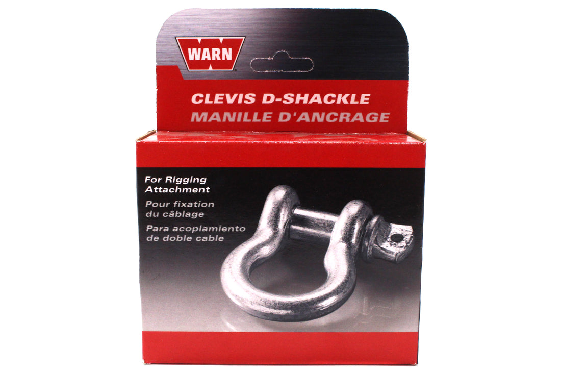 Warn 4500lbs 1/2in Shackle