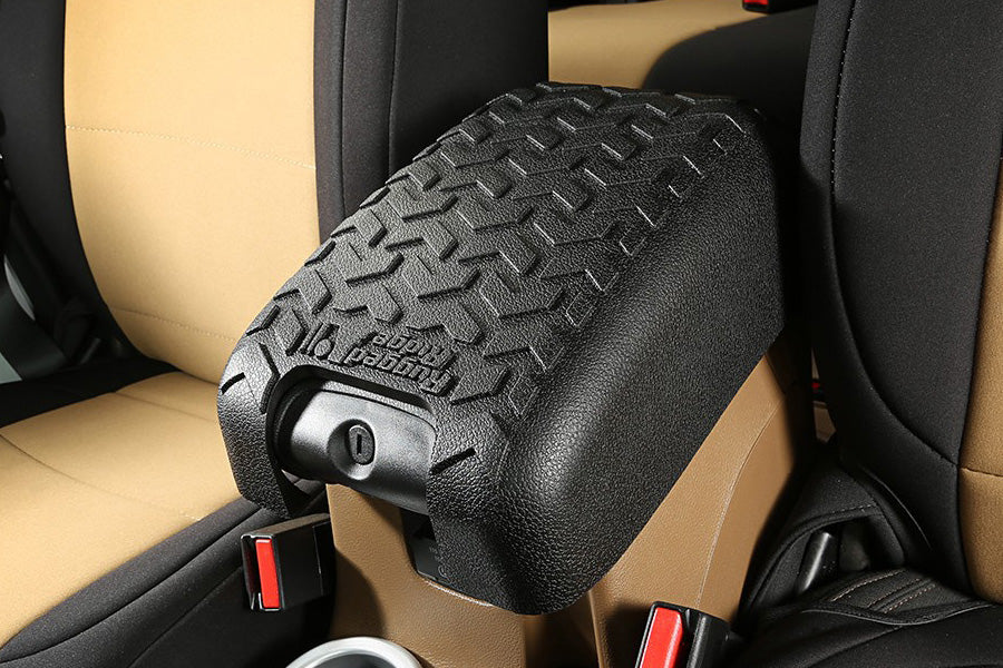 Rugged Ridge Center Console Cover, Blk