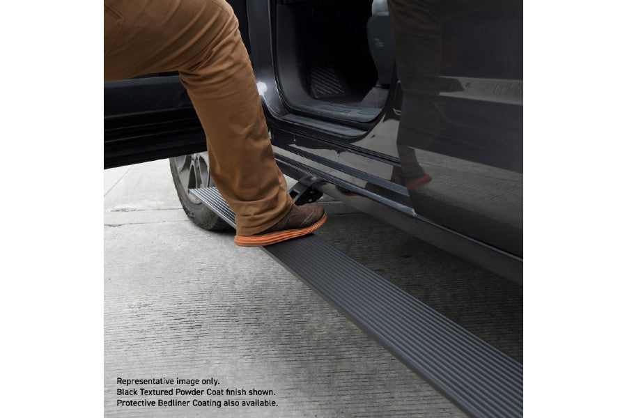 Go Rhino E-Board E1 Electric Running Board Kit, Bedliner Coating