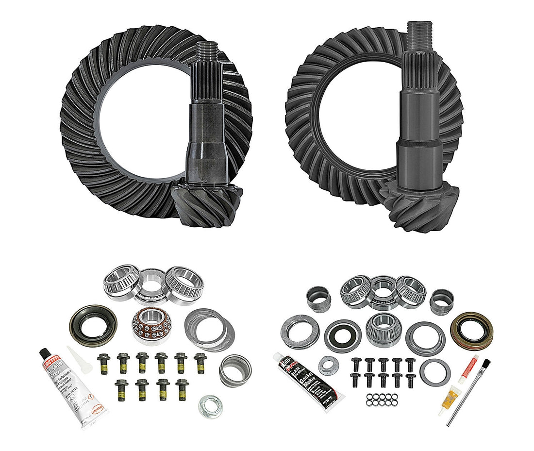 Yukon D30 Front and D35 Rear Ring and Pinion Kit w/ Gear Oil Package