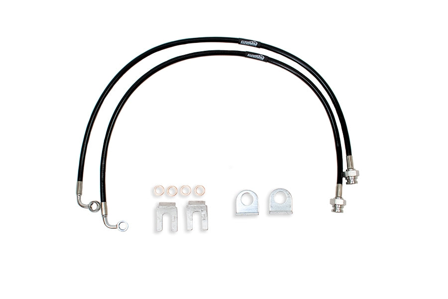 Grimm Offroad Front and Rear Brake Lines w/ Brake Fluid Package