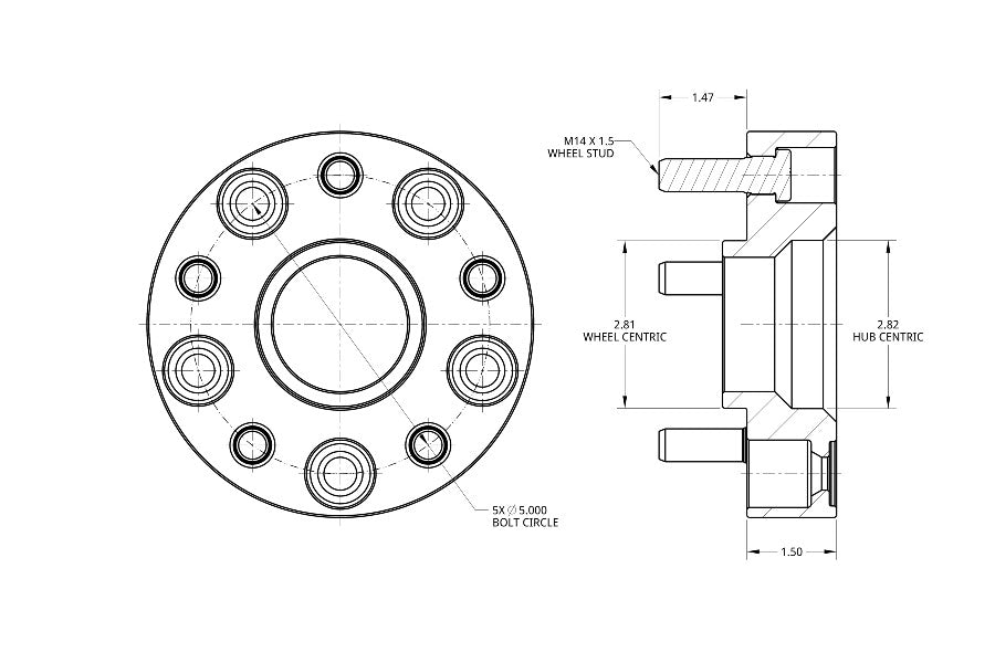 Spidertrax Wheel Conversion Adapters