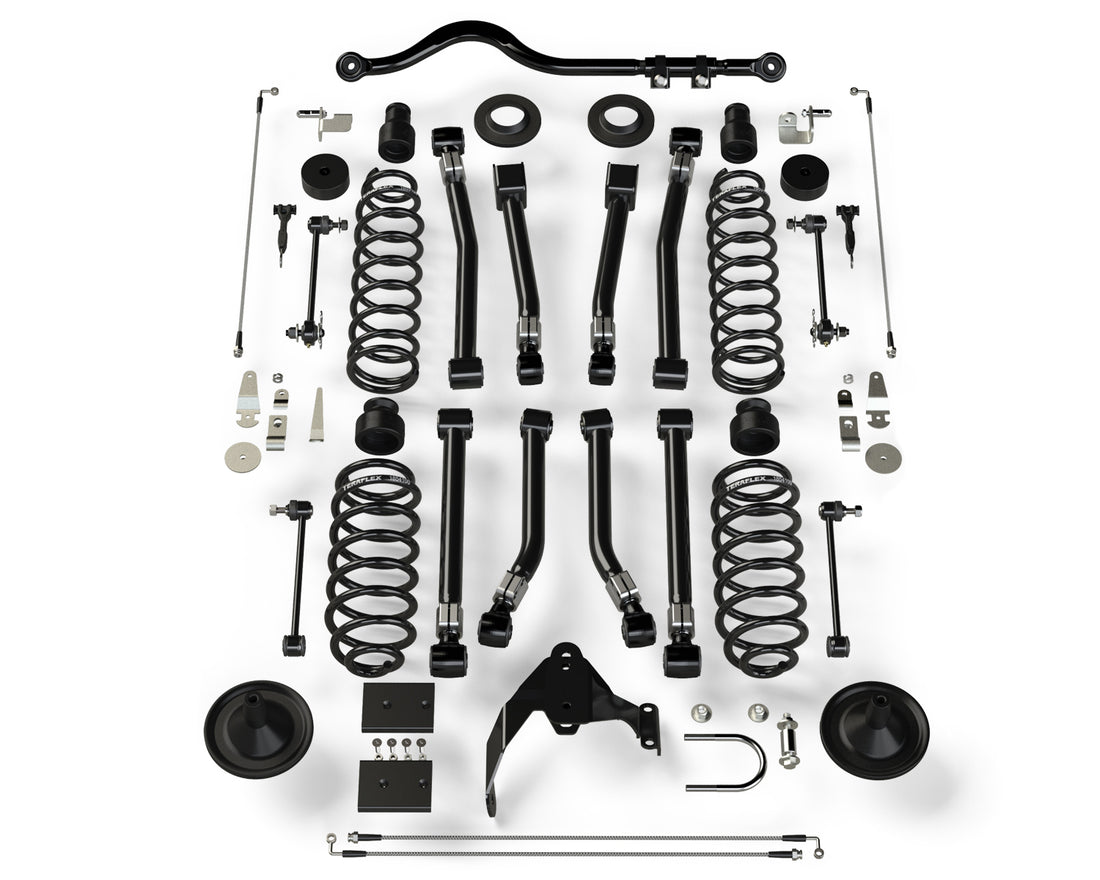 Teraflex 4in Suspension System Lift Kit - No Shocks