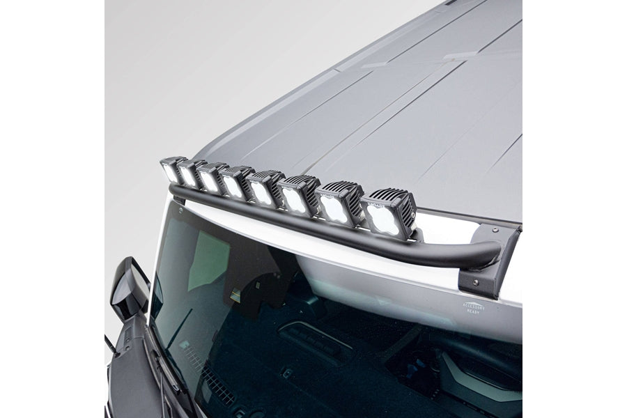 ZROADZ Front Roof Multiple LED Pods Mount Kit - White/Amber