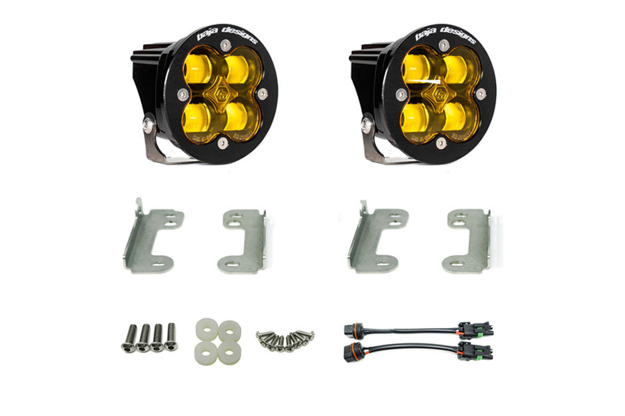 Baja Designs Squadron-R SAE Fog Pocket Light Kit - Amber