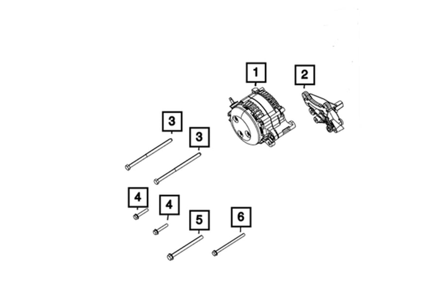 Mopar 240 Amp Alternator