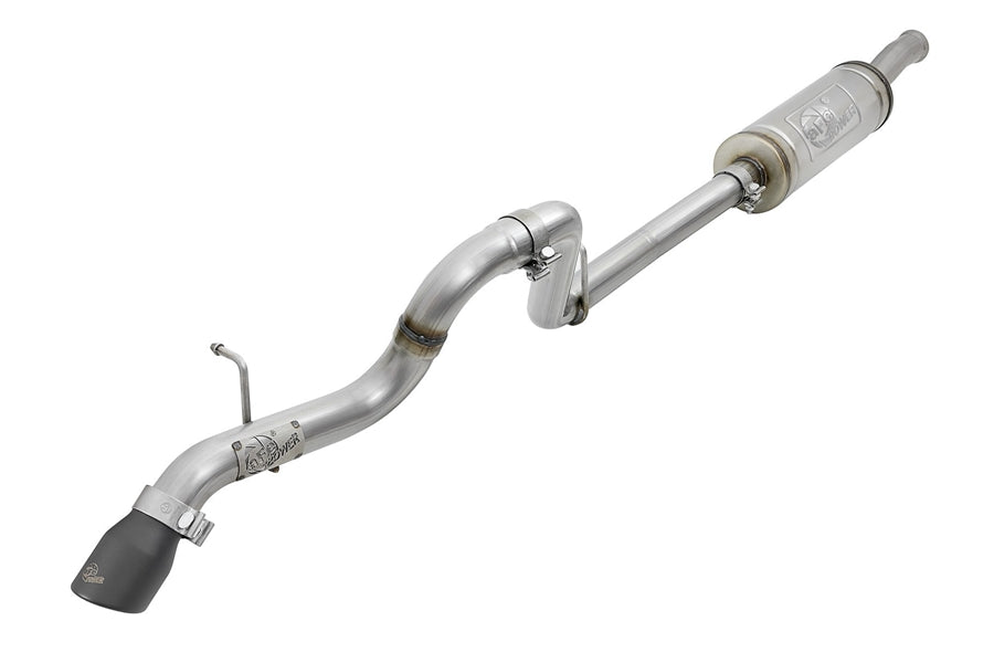 aFe POWER MACH Force-Xp 2.5in Cat-Back Hi-Tuck Exhaust System - Black Tip