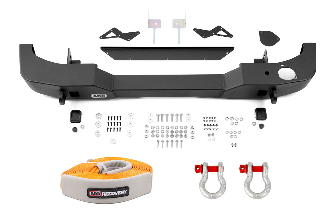 ARB Rear Bumper w/ Snatch Strap and Shackles Kit