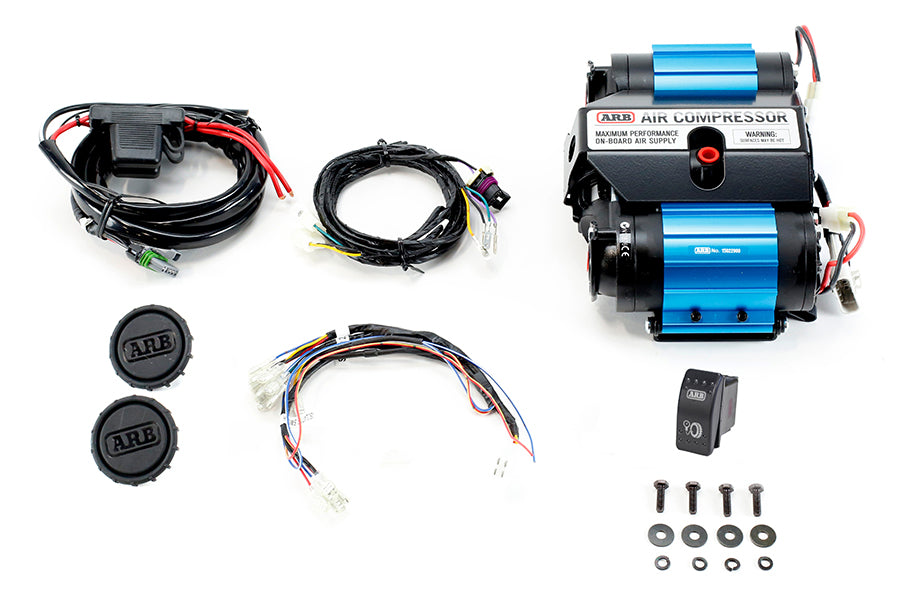 ARB Front and Rear Locker and Twin Air Compressor Package