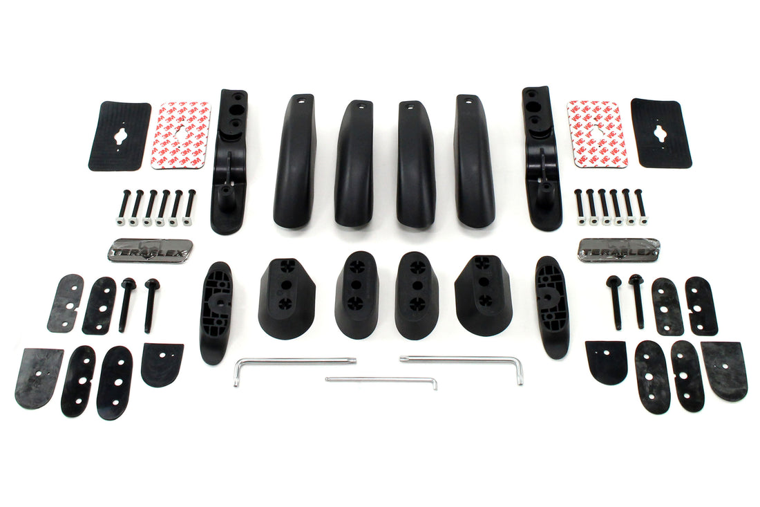 Teraflex Nebo Roof Rack Black
