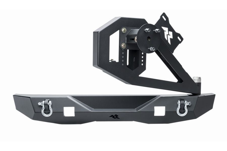 Rugged Ridge XOR Rear Bumper w/ Swing-Out Tire Carrier