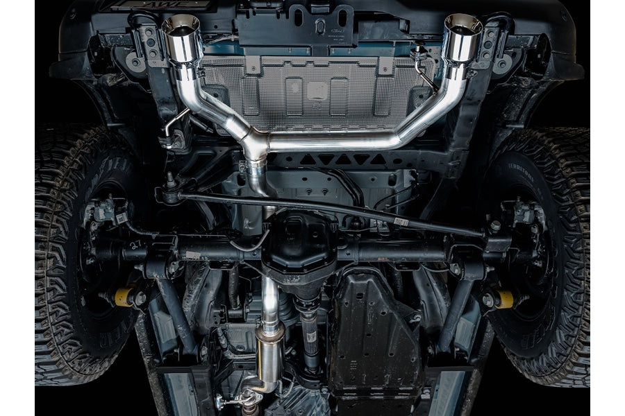 AWE OFG Dual Cat-Back Exhaust System - Chrome