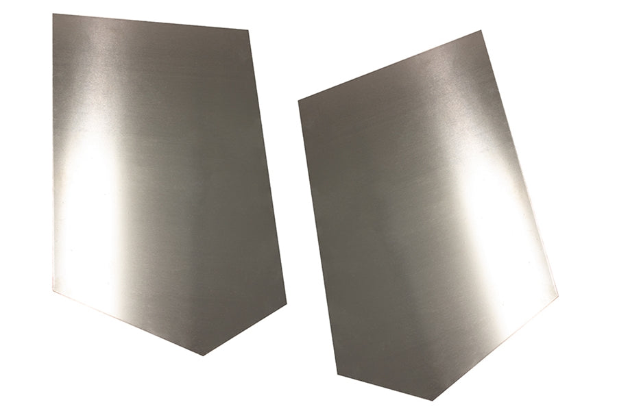 Fishbone Offroad Inner Fender Accent Plate - Raw Aluminum