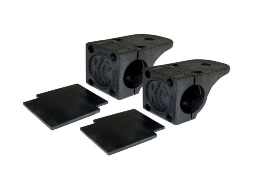 KC HiLiTES Light Mount Tube Clamp Bracket Set, 1.25IN-1.5IN