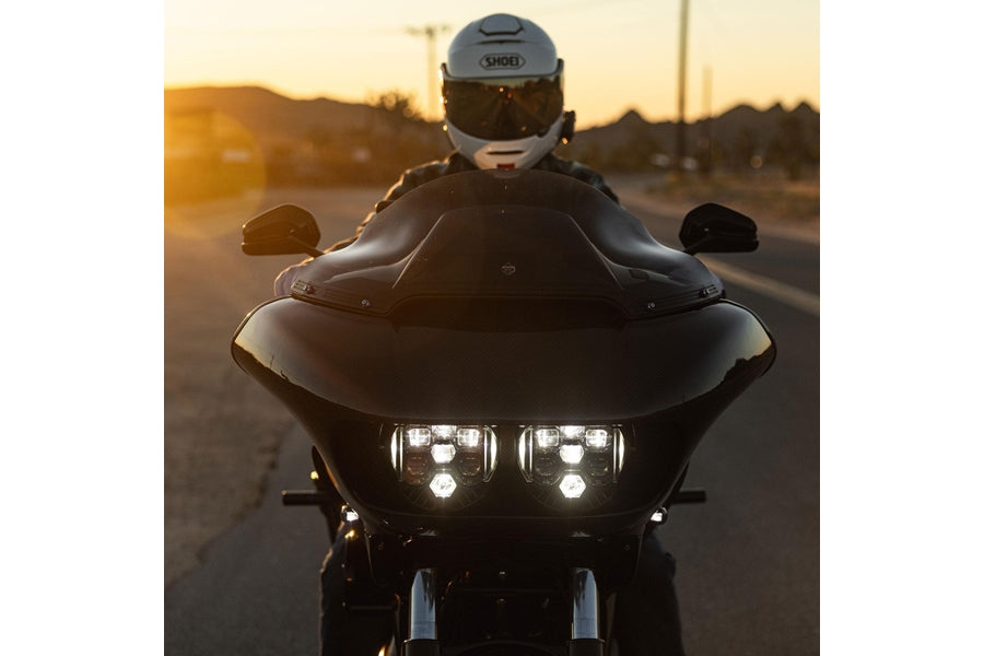 Baja Designs Replacement DOT LP6 LED Headlights, Clear DRL - Pair