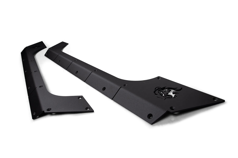 Crawltek Rocker Body Cladding Kit - Black