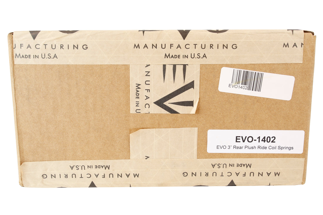 EVO Manufacturing Plush Ride Coil Springs Rear 3in Lift