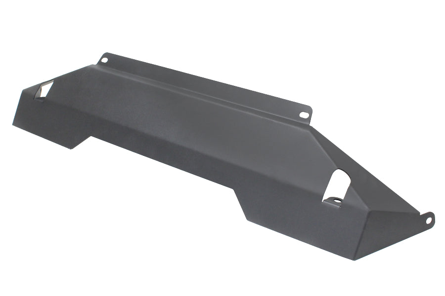 Go Rhino Rockline Front Bumper Skid Plate - Textured black
